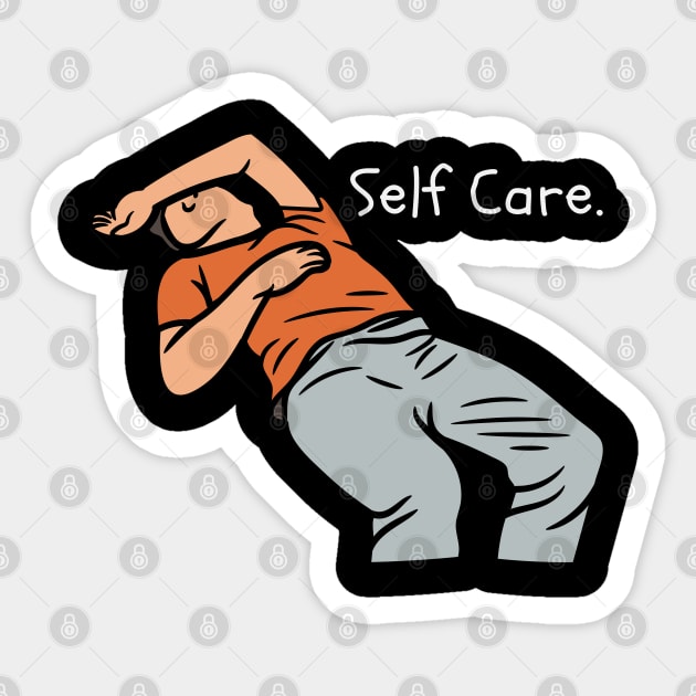 Self Care with Sleep Sticker by Yelda